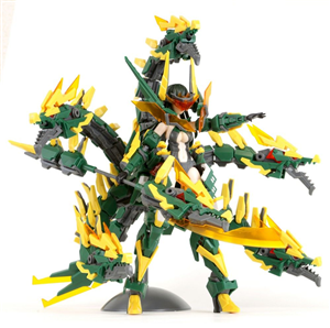 MODEL KIT MS GENERAL GUAN YU X GORYU HEAVY ARMS JAPAN VER