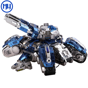 MU 3D METAL PUZZLE SIEGE EDITION TANK MODEL YM-N025-D DIY