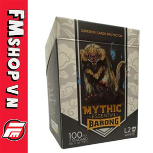 MYTHIC ESSENTIAL :LAYER 2 STANDARD SIZE WHITE (SLEEVE + BOX)