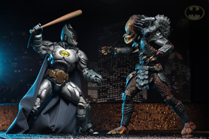 NECA ARMORED BATMAN VS PREDATOR