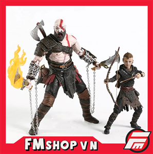 NECA GOD OF WAR PACK KRATOS & ATREUS CHINA VER