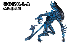 NECA GORILLA ALIEN CHINA VER