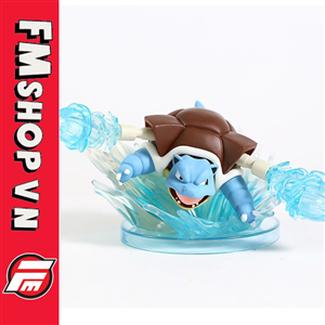 NOBOX BỊ GÃY ĐÃ FIX) PVC POKEMON BLASTOISE FAKE
