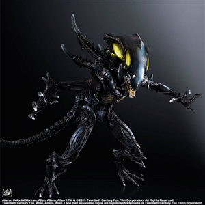 (2ND THIẾU ĐỒ) PLAY ARTS KAI ALIEN SPITTER FAKE