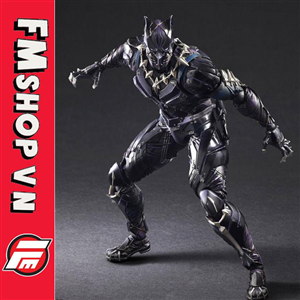 (2ND, LỎNG KHỚP TAY TRÁI)PLAY ARTS KAI BLACK PANTHER FAKE