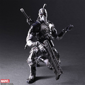 PLAY ARTS KAI DEADPOOL X FORCE LIKE NEW