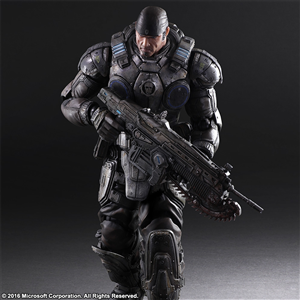 PLAY ARTS KAI GEARS OF WAR MARCUS FENIX FAKE