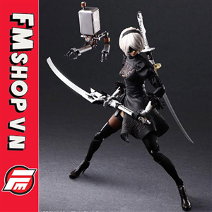 PLAY ARTS KAI NIER AUTOMATA 2B FAKE