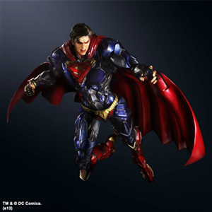 PLAY ARTS KAI NO.6 SUPERMAN VARIANT LIKE NEW