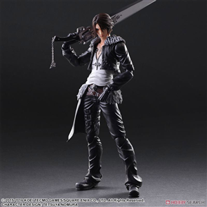 PLAY ARTS KAI SQUALL LEONHART DISSIDIA FAKE PAK