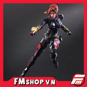 PLAY ARTS KAI BLACK WIDOW FAKE 