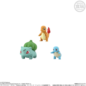 POKEMON SCALE WORLD CHARMANDER & SQUIRTLE & BULBASAUR