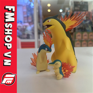 POKEMON SCALE WORLD CYNDAQUIL-QUILAVA-TYPHLOSION