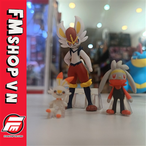 POKEMON SCALE WORLD SCORBUNNY-RABOOT-CINDERACE