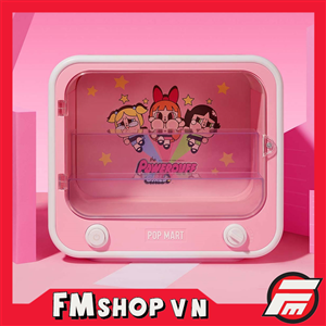 POP MART CRY BABY THE POWERPUFF GIRLS TV SET