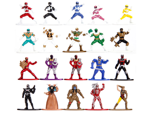 POWER RANGERS NANO METALFIGS WAVE 1