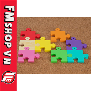 PUZZLE BASE PINK/RED/GREEN/YELLOW