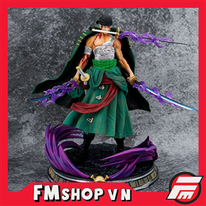 PVC BATH BLOOD RORONOA ZORO 34CM FAKE