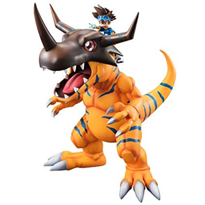 PVC DIGIMON GREYMON & TAICHI FAKE