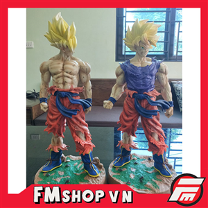 PVC GOKU SUPER SAIYAN 2 SS 43CM CÓ BASE VER BL