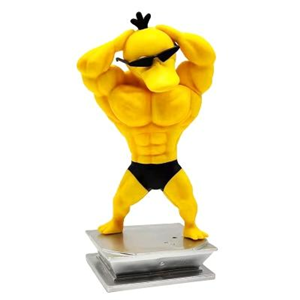 PVC PSYDUCK MUSCLE FAKE
