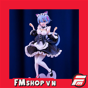 PVC RE:ZERO - REM CATS EAR VER 24CM FAKE