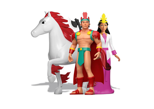 PVC VẠN TÍCH ST3 169 SƠN TINH-MỊ NƯƠNG-NGỰA CHÍN HỒNG MAO