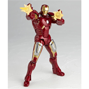 REVOLTECH 042 IRON MAN MK7 LIKE NEW
