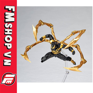 REVOLTECH IRON SPIDERMAN ( BLACK VER ) FAKE