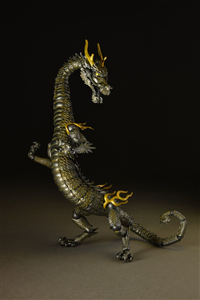 REVOLTECH JIZAI OKIMONO RYU IRON REDDISH BROWN VER