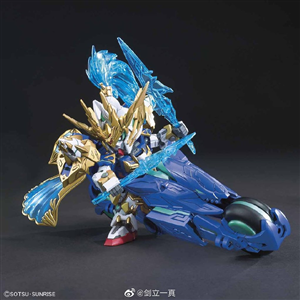 SD BB ZHAO YUN 00 GUNDAM & BILONGQU