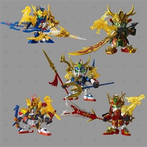 SD GUNDAM FIVE TIGER GENERAL 5 IN 1
