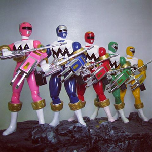 SEIJUU SENTAI GINGAMAN ACTION FIGURE SET