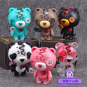 SET RAGGEDY TEDDY 6 CON