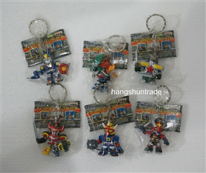 SET SUPER SENTAI ROBO FIGURE KEYCHAIN