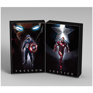 SHF CAPTAIN AMERICA & IRONMAN MK46 CIVIL SPECIAL BOX 2ND