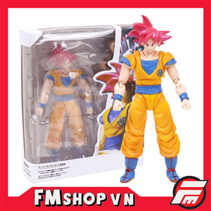 SHF SON GOKU SUPER SAIYAN GOD FAKE