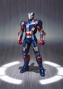 SHF IRON PATRIOT (IRON MAN 3) LIKE NEW EFECT BAY MÀU (JPV)