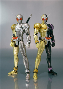 SHF KAMEN RIDER W LUNARJOKER & LUNARMETAL LIKE NEW JPV