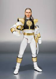 SHF MIGHTY MORPHIN WHITE RANGER 25TH ANNIVERSARY (CÓ SẴN)