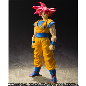 SHF SUPER SAIYAN GOD GOKU