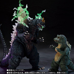SHM SPACE GODZILLA & LITTLE GODZILLA