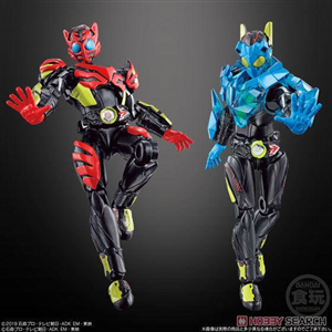 SHODO KAMEN RIDER ZERO ONE FREEZING BEAR + FLAMING TIGER SET