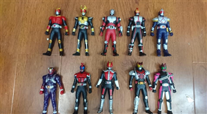 SOFUBI SET HEISEI RIDER