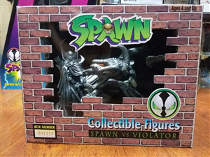 SPAWN & VIOLATOR COLLECTIBLE BOX SET GRAY VER  ( GẪY )