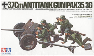 TAMIYA 1:35 3.7 CM ANTI TANK GUN