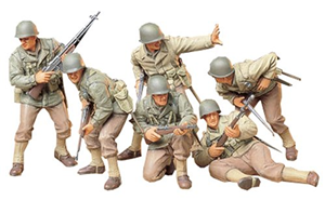 TAMIYA 1/35 US ARMY ASSAULT INFANTRY SET
