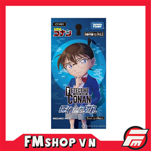 1 PACK TCG CARD GAME TAKARA TOMY DETECTIVE CONAN CT-P01