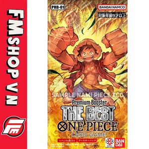 (1 PACK) TCG ONE PIECE PRB-01 THE BEST