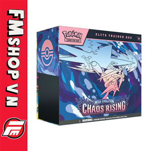TCG POKEMON ELITE TRAINER BOX MEGA EVOLUTION CHAOS RISING
